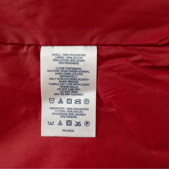 Lands’ End • Red Plaid Puffer Vest (XSP  2-4) - Picture 5 of 7